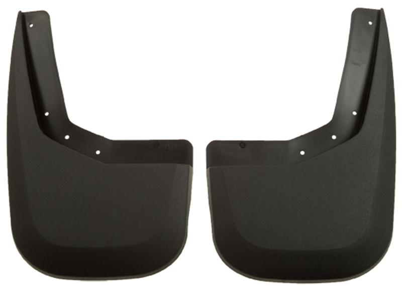 Ford Explorer Mud Guards - Rear - Husky Liners - Custom-Molded, FormFit Design, Husky Shield Film - Black - `11-`12
